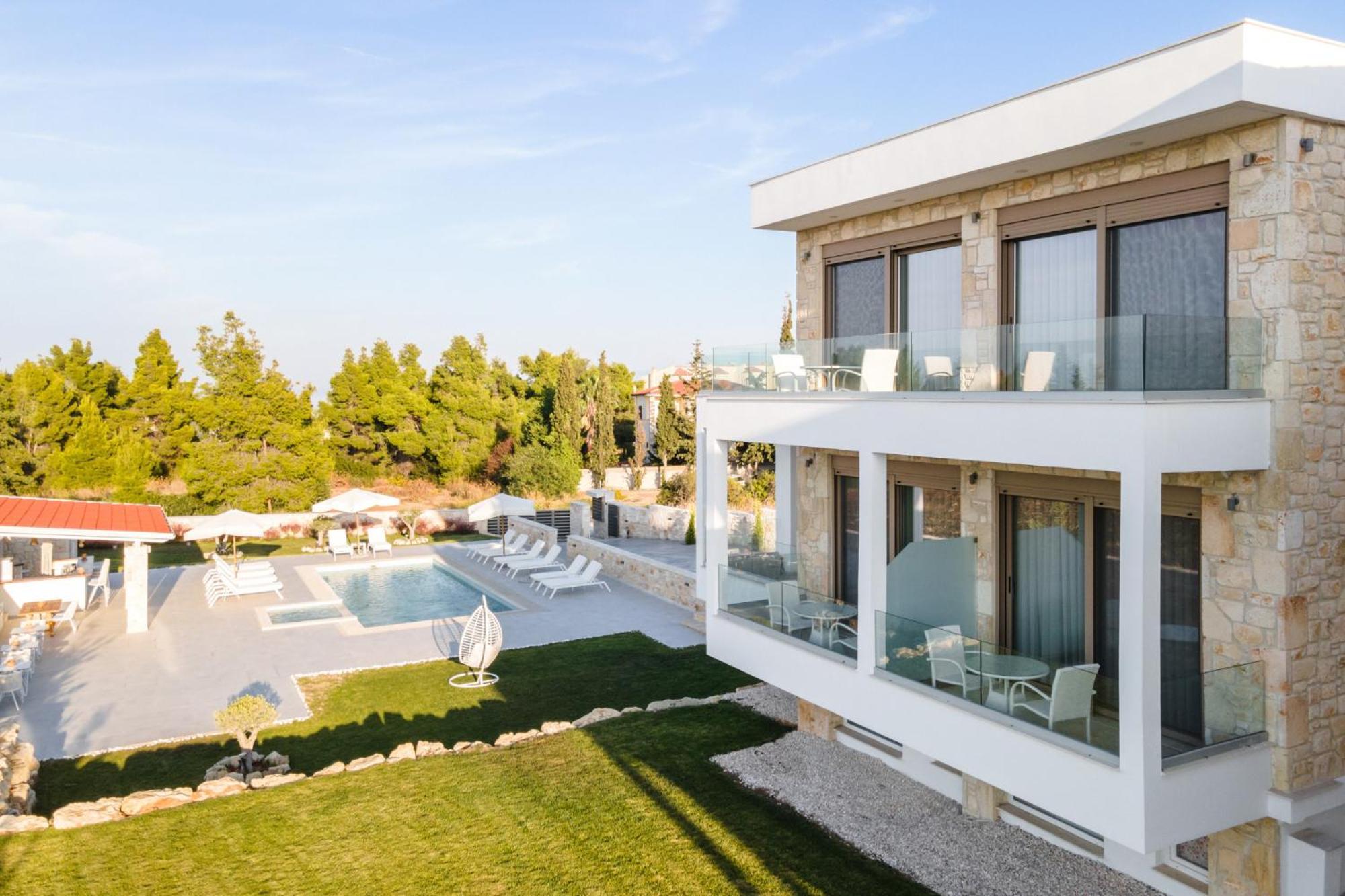 Anna Mare Luxury Apartments Afytos Exterior foto