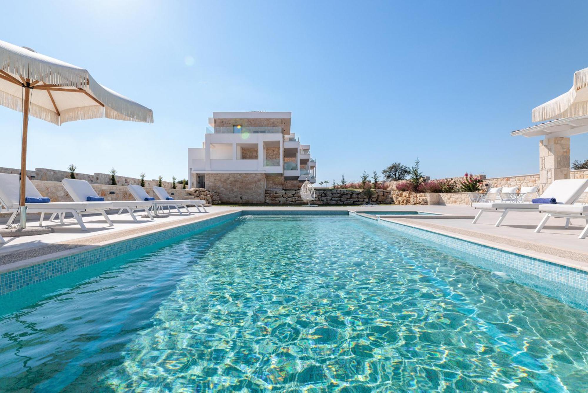 Anna Mare Luxury Apartments Afytos Exterior foto